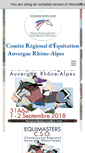 Mobile Screenshot of equitation-rhonealpes.com
